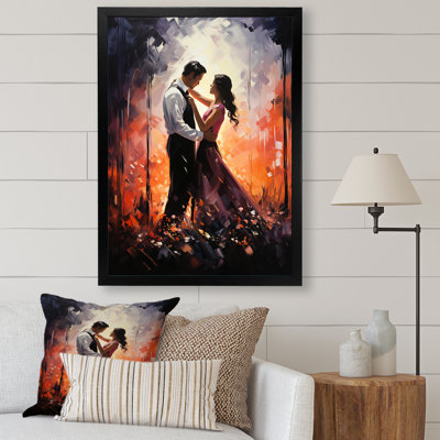 Luehrsen, «Danse romantique du mariage II», reproduction sur toile