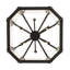 Luminaire suspendu 6 lumières 32 po Citadel