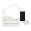 Lit simple avec tableau noir et tiroirs-591960028