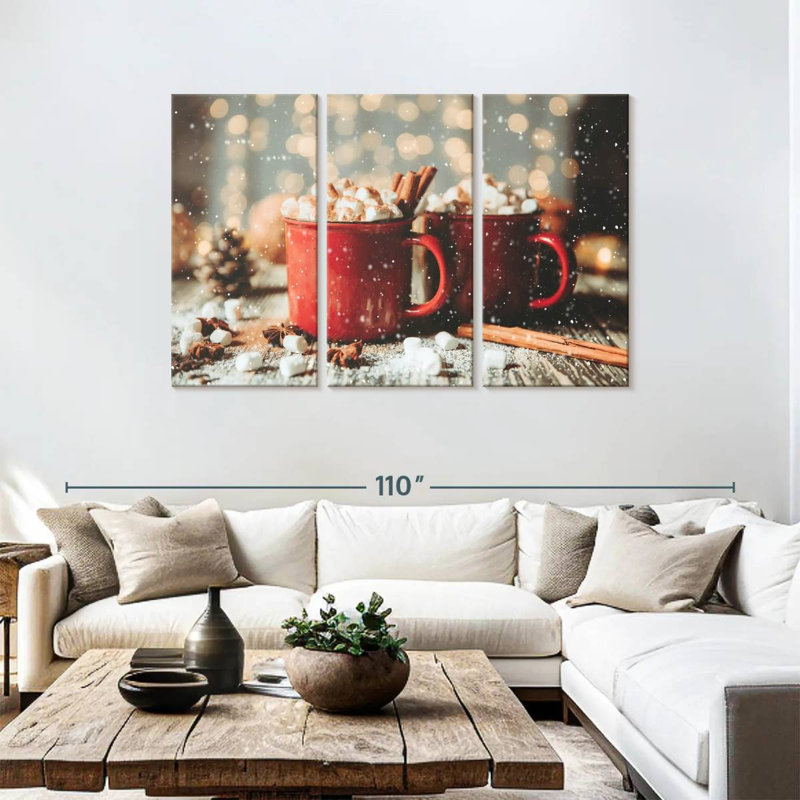 Yarlin Holiday Coffee, 48" H x 74" W