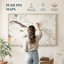 Carte des Caraïbes personnalisée «Home I Push Pin»-983985437-984168799
