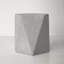 Gigi Concrete Accent Stool