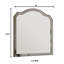 Miroir de commode traditionnel Jaxxon