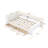 Daybed with Shelves, Drawers and Built-In Charging Station-499238107