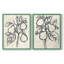 Encre poire branche I - impression encadrée de qualité supérieure - prête à être accrochée - aucun clou requis - aucun clou requis-1424962853-1424962854