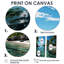 États-Unis, Florida Keys Escape, eau tropicale - vert, impressions traditionnelles sur toile, 2 panneaux-721634562-721634561-721634560