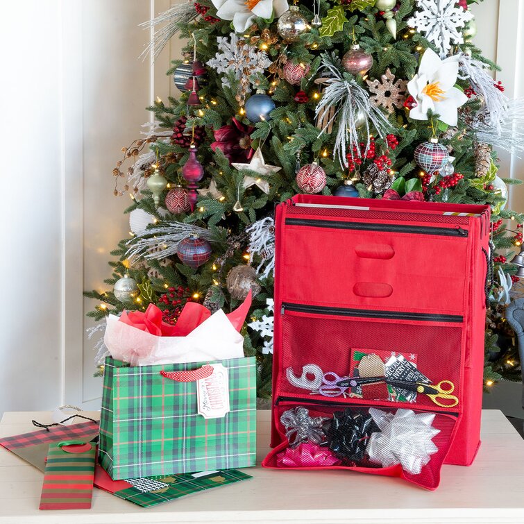 Storage Bins/Containers for Christmas Tree Ornaments & Wrapping
