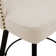 Elyana Counter Height Bar Stools Set Of 2, Swivel Bar Stool With Back, Linen Counter Stool, Metal Legs, Retro Upholstered Barstools For Kitchen Island, Home Bar, Pub