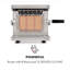 Klarstein Single Burner Countertop Liquid Propane Infrared 12000 BTU BTU Gas Grill