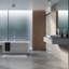 Base de douche en acrylique 48 po x 36 po Carre-100354285-100354286