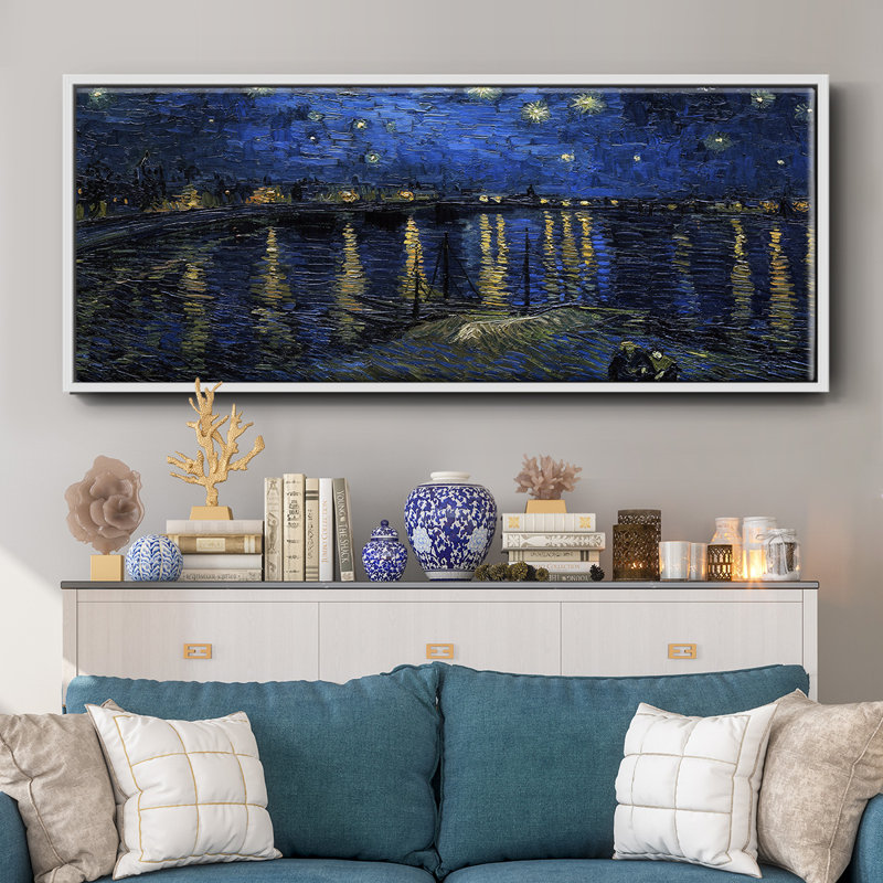 Over the Rhane- Framed Canvas