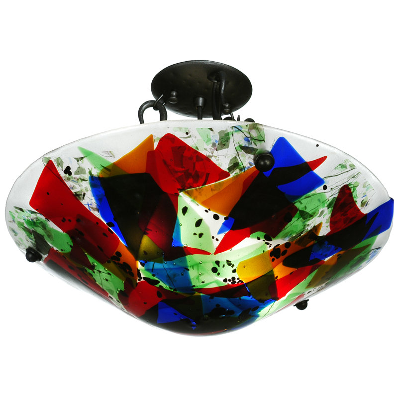 Metro Fusion 2 - Light Semi Flush Mount