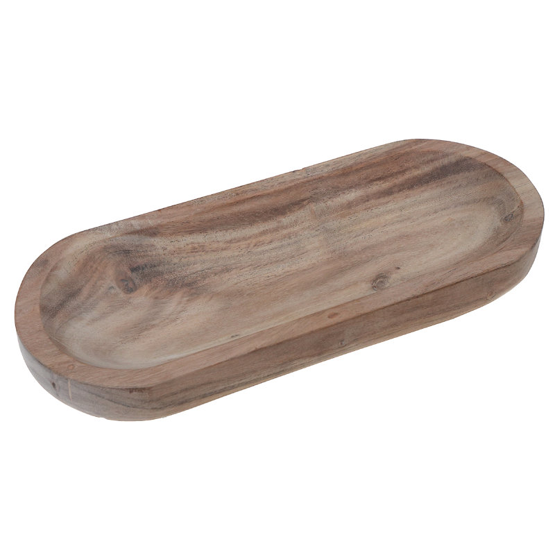 Planche de service biseautée en bois d'acacia