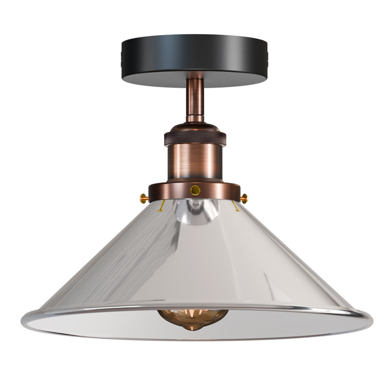 Semi Flush Mount, Chrome