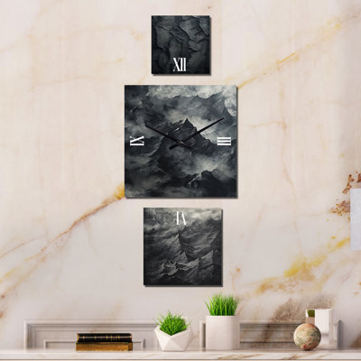 Emryss Metal Wall Clock
