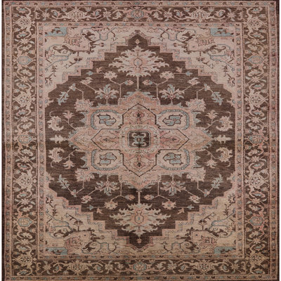 Tapis oriental beige / brun Pavonea
