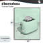 Giclée sur toile Disco Toaster Over Green, design par Lish Creative-130746227-130746222