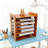 Jefto 7 Tier Wood File Paper Organizer