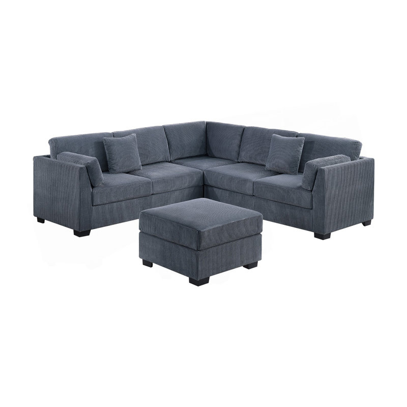 Ensemble de canapé modulaire 4 pièces L-Sectional RAF / LAF