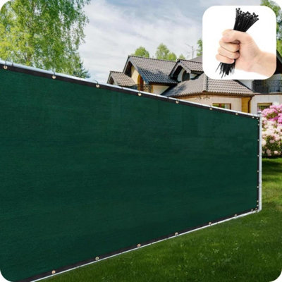 Royal Shade 3'H Fence Privacy Screen Windscreen Cover Netting Mesh Fabric Cloth