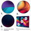 Abstrait, formes fluides - impression-88511145-88511146