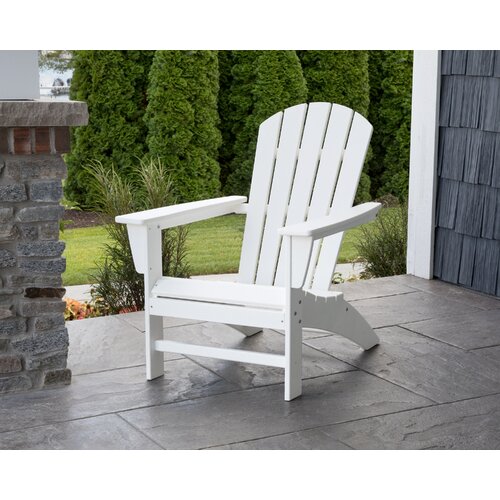 POLYWOOD® Nautical Adirondack Chair & Reviews | Wayfair