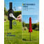 Parasol de patio extérieur de 9 pi avec manivelle et inclinaison à bouton-poussoir, protection UV imperméable-1139125036