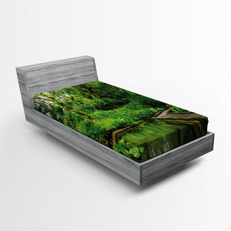 Drap-housse de jungle, Drap-housse de taille simple