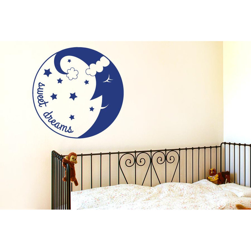 Non-Wall Damaging Wall Decal, Blue