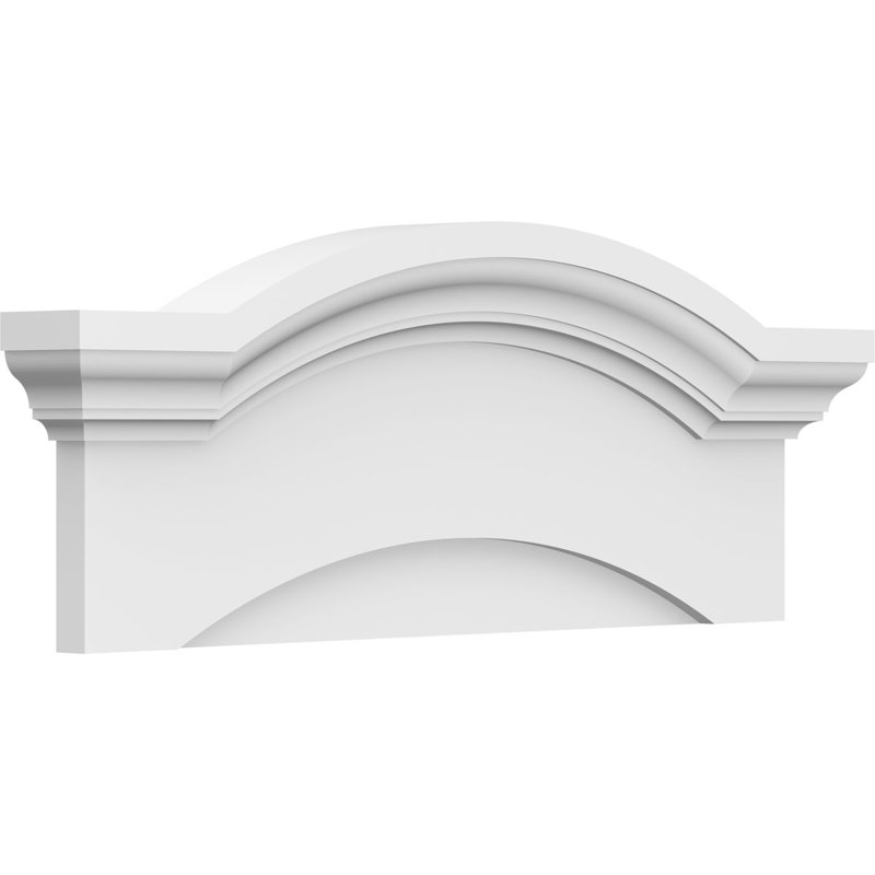 Pavillon en PVC de qualité architecturale, H 10 1/2 po x l 26 po x P 2 3/4 po