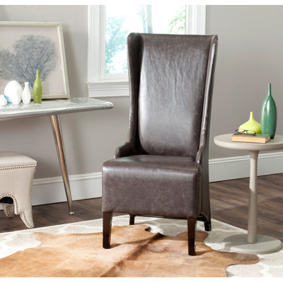 Caroleena 20'' H Faux Leather Upholstered Side Chair