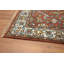 Tapis décoratif fait à la main orange Oushak 4 x 6