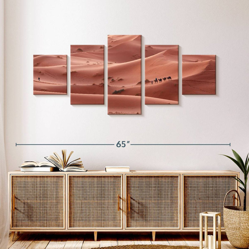 Sahara Desert Caravan, 24" H x 55" W