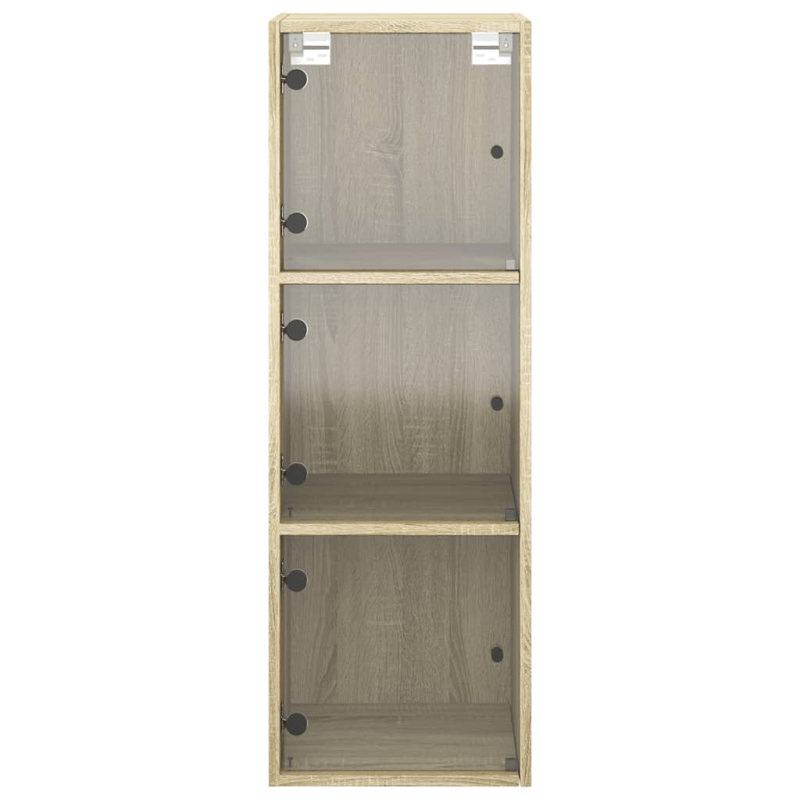 Masja Rectangle Accent Cabinet, Sonoma Oak