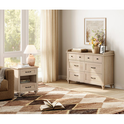 dresser wayfair My Rattan Looks Like a High-End Version resistant performance Bedroom Dresser Set | Wood