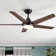 Modern Ceiling Fan with Light 48'' 5-Blade Ceiling Fan With Light Kit And Dimmable LED Light Kit