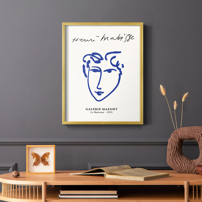 Matisse CVII Framed Print - Solid Wood