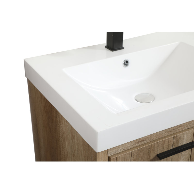 Ensemble de meuble-lavabo simple 24 po Southmead, Chêne naturel