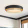 Nordic Minimalist Round LED Hollow Flush Mount Ceiling Light
