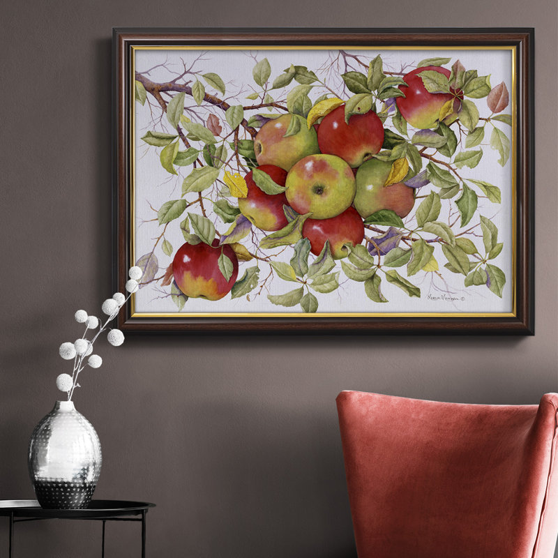 " Apples " Painting Print, 24" W x 36" H x 2.5'' D