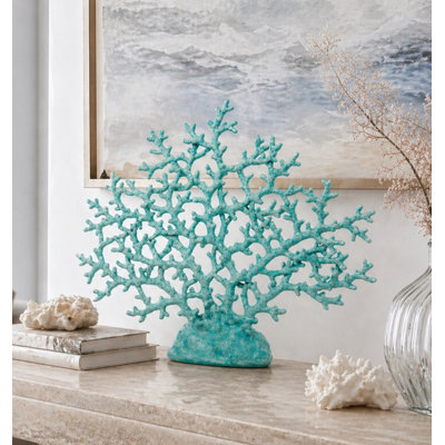 Coral Resin Figurine / Sculpture Decorative Object