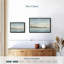 Abstrait «Calm Horizon Canvas Print»-101453283