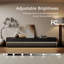 Meuble télé Mid-Century moderne avec lumière DEL, entièrement assemblé-531049373-531049361