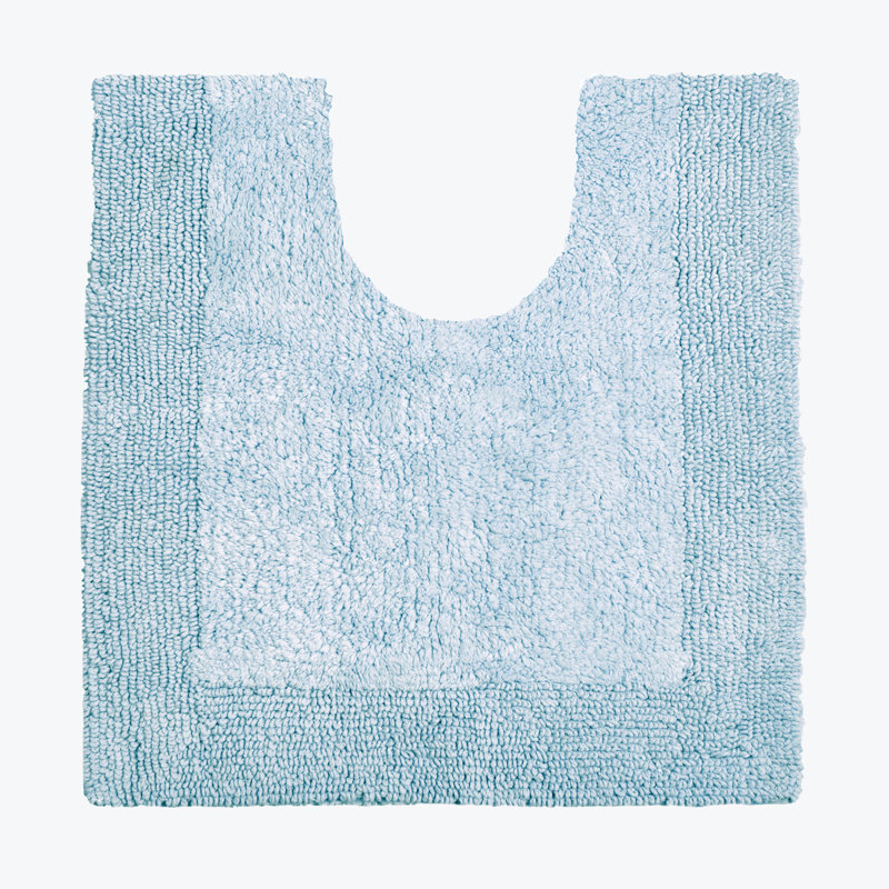 Fredrico Reversible Pedestal Mat, Baby Blue