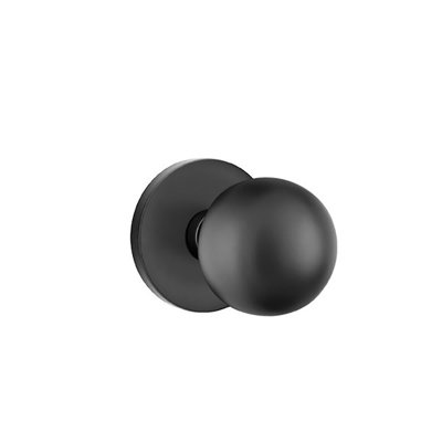 Passage Orb Knob with Disk Rose