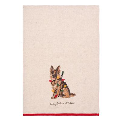 Serviette de Noël Barking