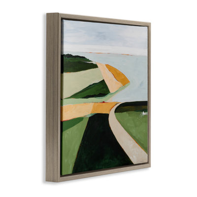 Cadre flottant Where The Land Breathes, conception par Ruth Fromstein