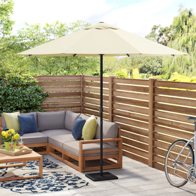 Aenwood 266cm Lighted Market Parasol