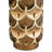14.25" Tall Polyresin Decorative Vase "Mystic Owl", Golden Finish