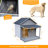 Large balcony doghouse